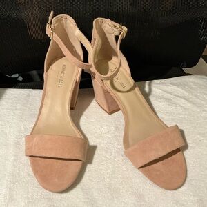 Kenneth Cole Women's Tan Block Heel Sandals